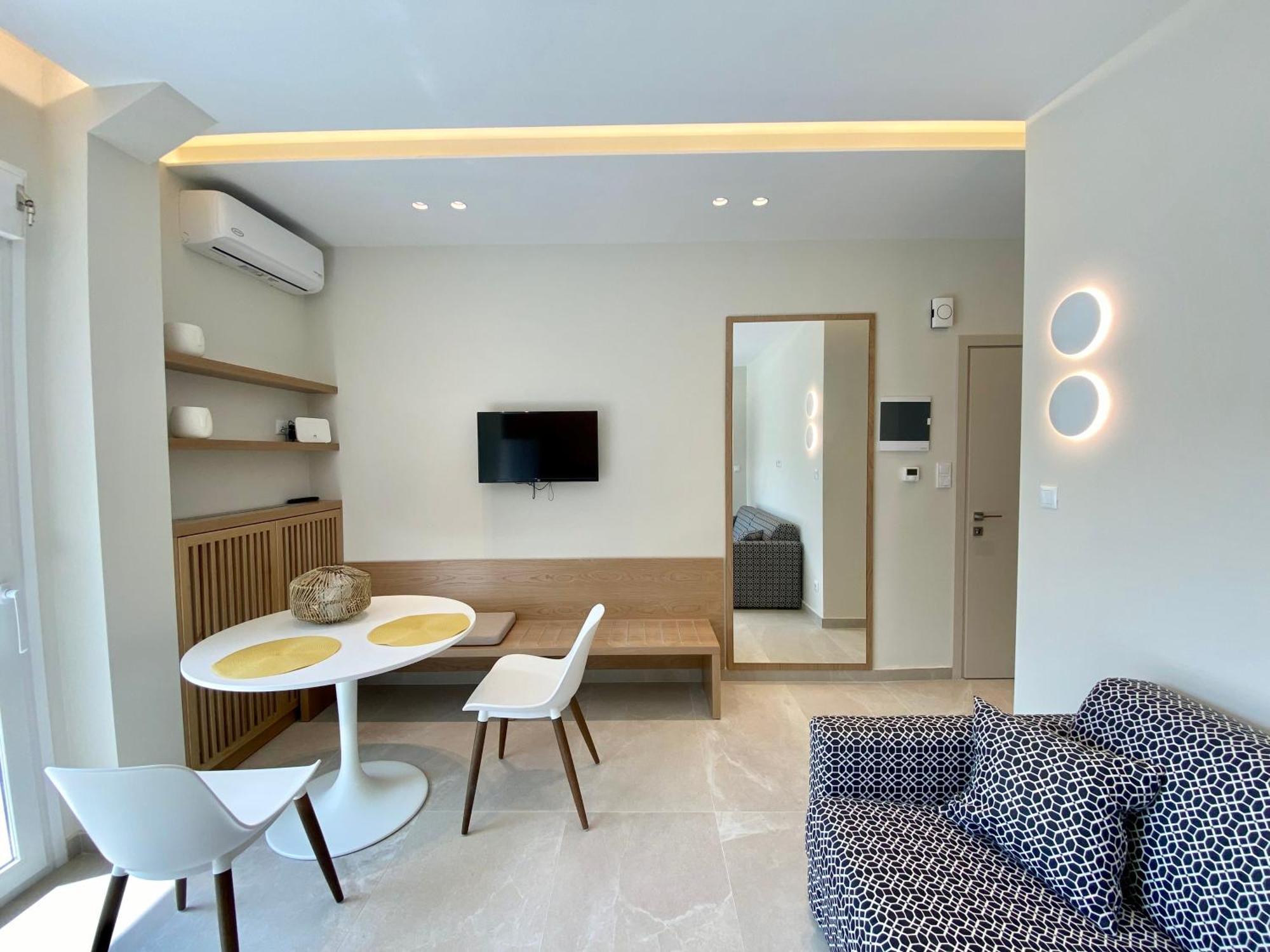 Venice Studios & Apartments Stavros  Luaran gambar